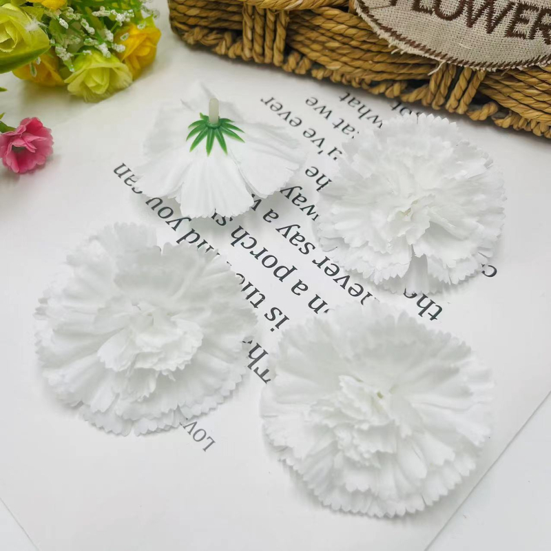 Mesterséges szegfű virág – selyem virág esküvőkhöz, kültéri használathoz, fotópropok és otthoni dekoráció