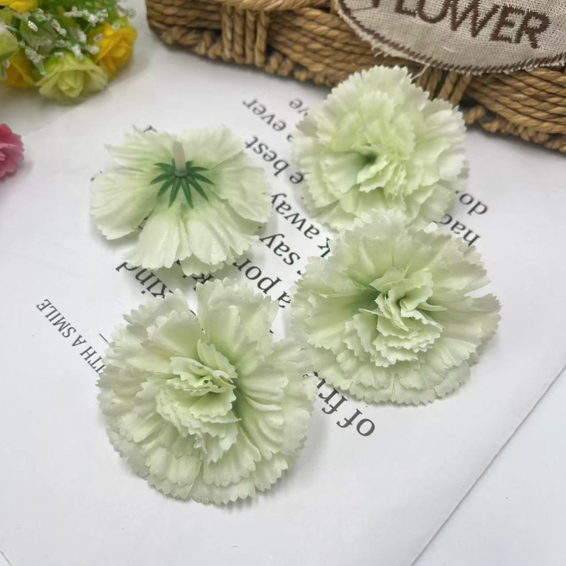 Mesterséges szegfű virág – selyem virág esküvőkhöz, kültéri használathoz, fotópropok és otthoni dekoráció