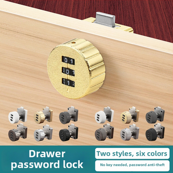 Κλειδαριά με κωδικό για συρτάρια και ντουλάπια — υλικό: κράμα ψευδάργύρου + ABS; μοντέλο: κλειδαριά με κωδικό; εφαρμογή: συρτάρια, ντουλάπια, αρχεία; τύπος: αριθμητικός κωδικός; ξεκλείδωμα: με κωδικό