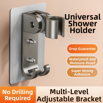 Fali zuhanytartó, űr-alumínium, forgatható, modell 1515