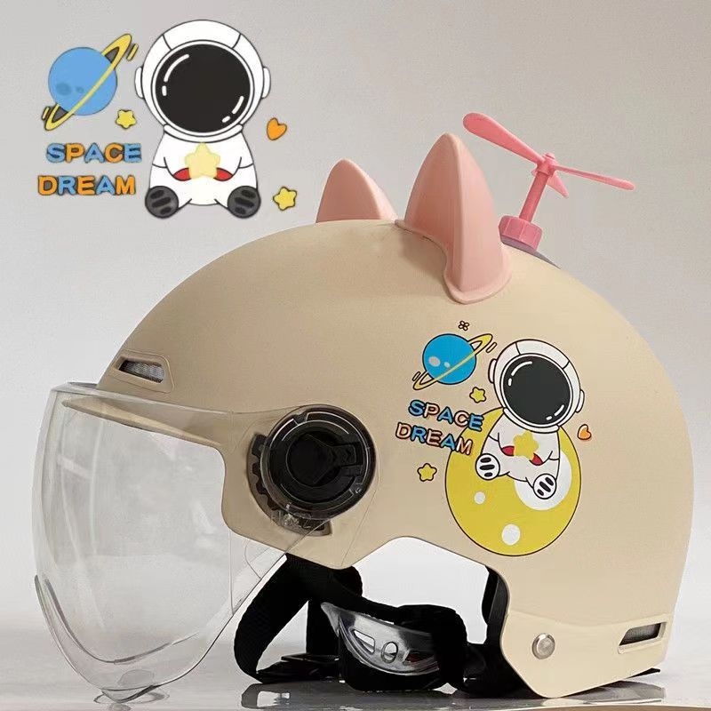 Fél sisak elektromos kerékpárhoz, ABS anyag, uniszex, minden évszakban használható, Gb811-2022b tanúsítvány