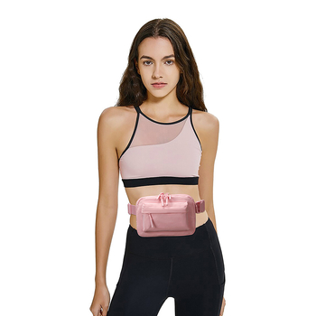 FODOKO Geantă de talie din nylon impermeabil pentru activități în aer liber – respirabilă, rezistentă la uzură, anti-furt, extensibilă