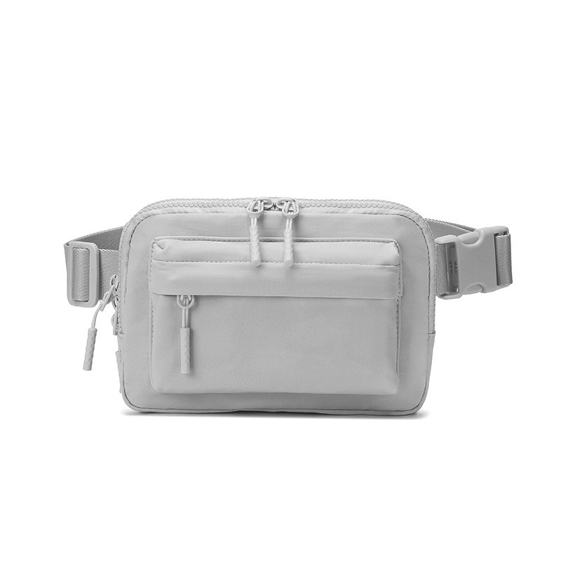 FODOKO Geantă de talie din nylon impermeabil pentru activități în aer liber – respirabilă, rezistentă la uzură, anti-furt, extensibilă