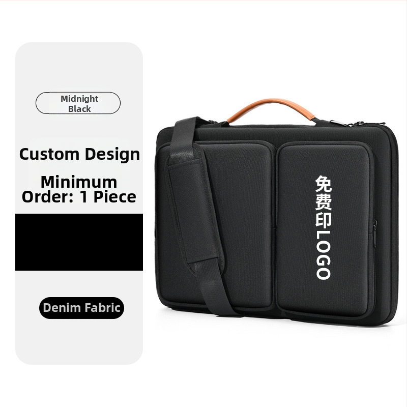 Funda laptop cu stil de afaceri, material Oxford, căptușeală din pânză, impermeabilă, rezistentă la uzură și la șocuri