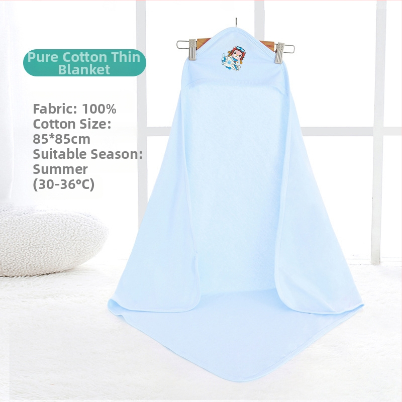 Βαμβακερό πάπλωμα για νεογέννητα με σχέδιο κινούμένων σχεδίων | Για όλες τις εποχές | DoDojami