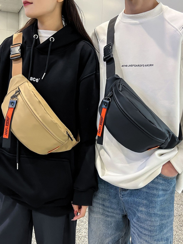 Ανδρική τσάντα crossbody από τη Dicarlo, αστικός μινιμαλισμός, υλικό υψηλής ποιότητας φιλμ, επένδυση πολυεστέρα