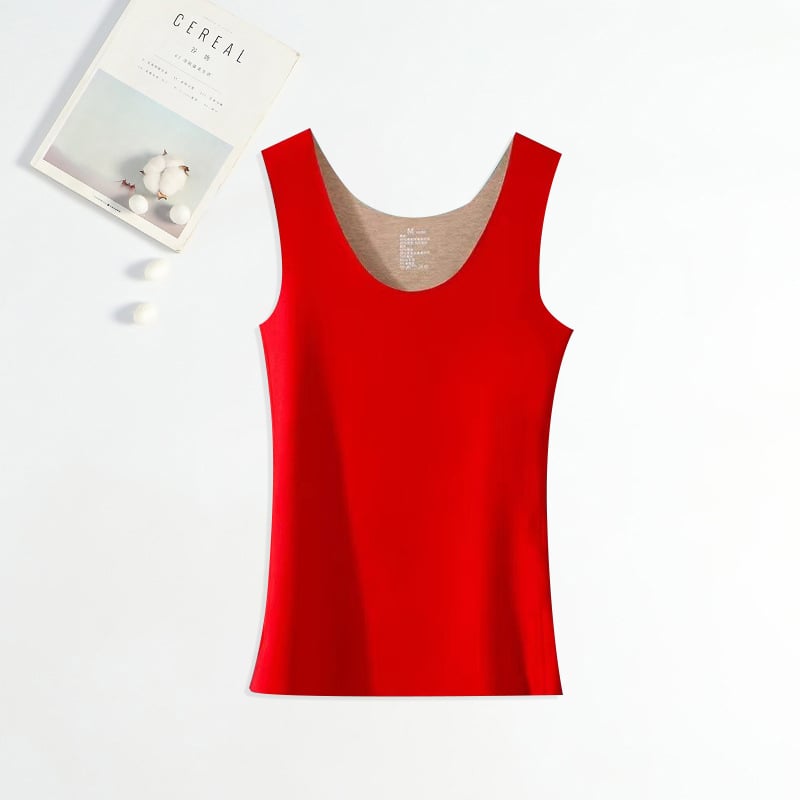 Vesta termică, amestec de cașmir (30–50% acrilic), grosime extra 301-350 g/m2, guler rotund, strat unic de bază