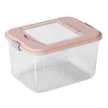 Δοχείο αποθήκευσης, σφραγιζόμενο, ανθεκτικό στην υγρασία, PP υλικό, χωρητικότητα 12 kg, κατάλληλο για ρύζι, αλεύρι, κόκκους και τροφή κατοικίδιων