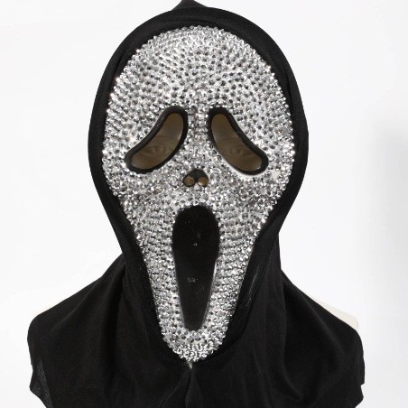 Μάσκα από λατέξ – αστείο στυλ, DIY αξεσουάρ για Χάλογουιν και χριστουγεννιάτικο πάρτι μάσκας