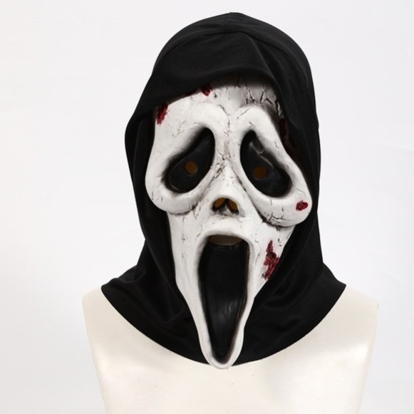 Μάσκα από λατέξ – αστείο στυλ, DIY αξεσουάρ για Χάλογουιν και χριστουγεννιάτικο πάρτι μάσκας