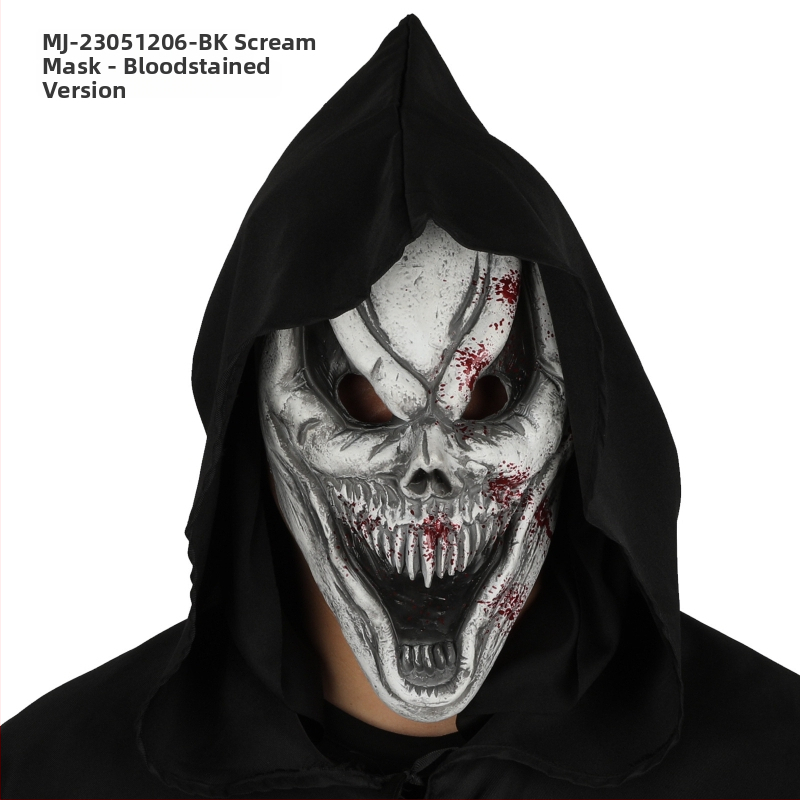 Latexová maska – zábavný štýl, DIY rekvizita, na Halloween a vianočné masquerádu