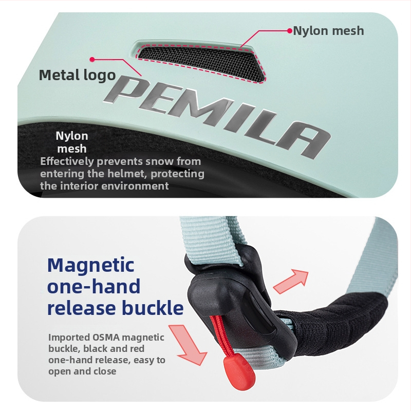 Lyžiarska prilba pre dospelých, unisex, ABS+EPS shell, cyklistická prilba