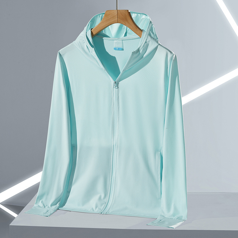 Unisex outdoor vetrovka s UPF50+ UV ochranou, priedušná, rýchloschnúca polyesterová látka, kapucňa