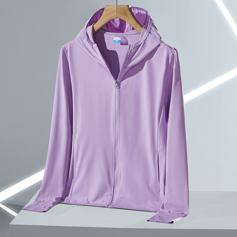 Unisex outdoor vetrovka s UPF50+ UV ochranou, priedušná, rýchloschnúca polyesterová látka, kapucňa