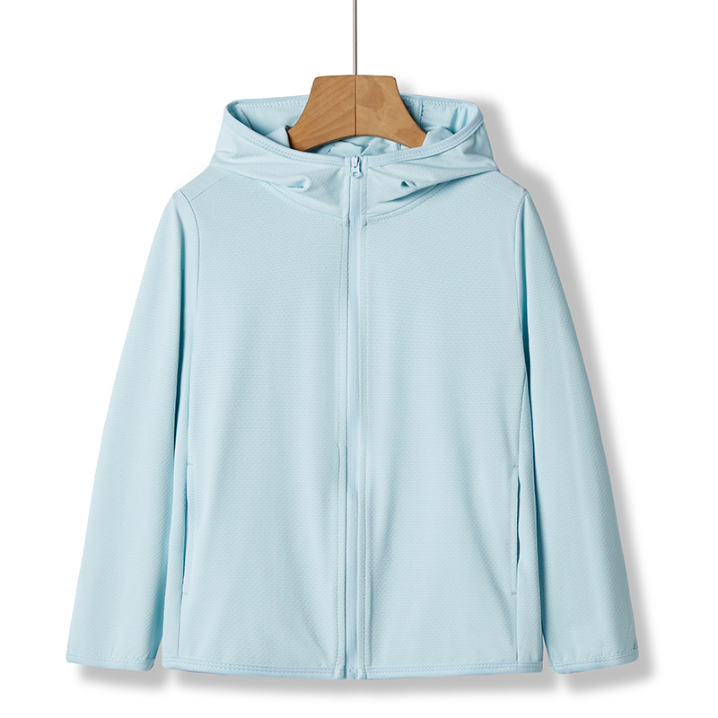 Unisex outdoor vetrovka s UPF50+ UV ochranou, priedušná, rýchloschnúca polyesterová látka, kapucňa