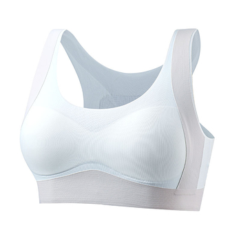 Αθλητικό σουτιέν τύπου γιλέκου, νάιλον ύφασμα, πλήρης κάψα με λεπτές διαμορφωμένες κάψες, επένδυση νάιλον 80-90%, χωρίς ενίσχυση με μεταλλικά στοιχεία, σταθερά διπλά ιμάντες