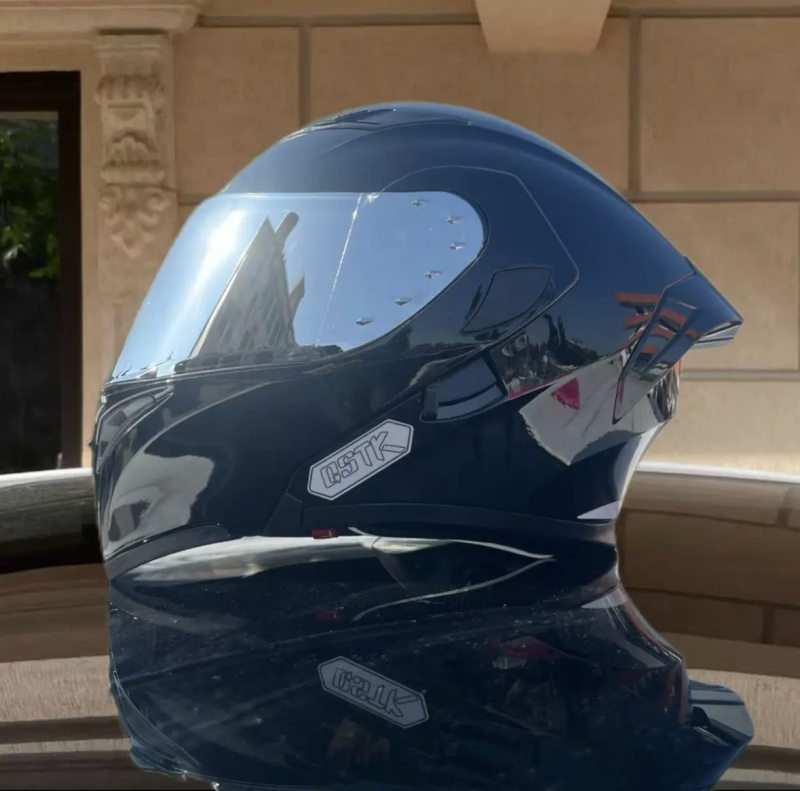 Κράνος μοτοσικλέτας με διπλούς φακούς, ABS υλικό, 3C πιστοποιημένο, κατάλληλο για μοτοσικλέτες, κατάλληλο για όλες τις εποχές