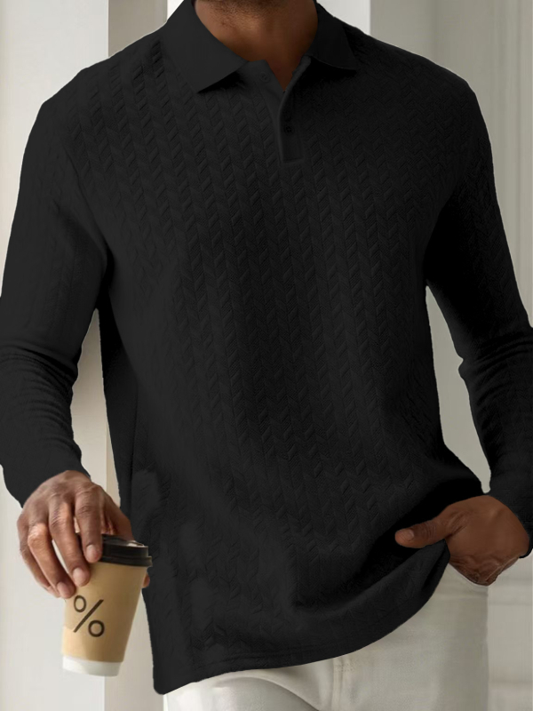 Πόλο πουκάμισο με κοντά μανίκια, σε στενή γραμμή, εφέ tie-dye, ύφασμα πολυεστέρα 96%+