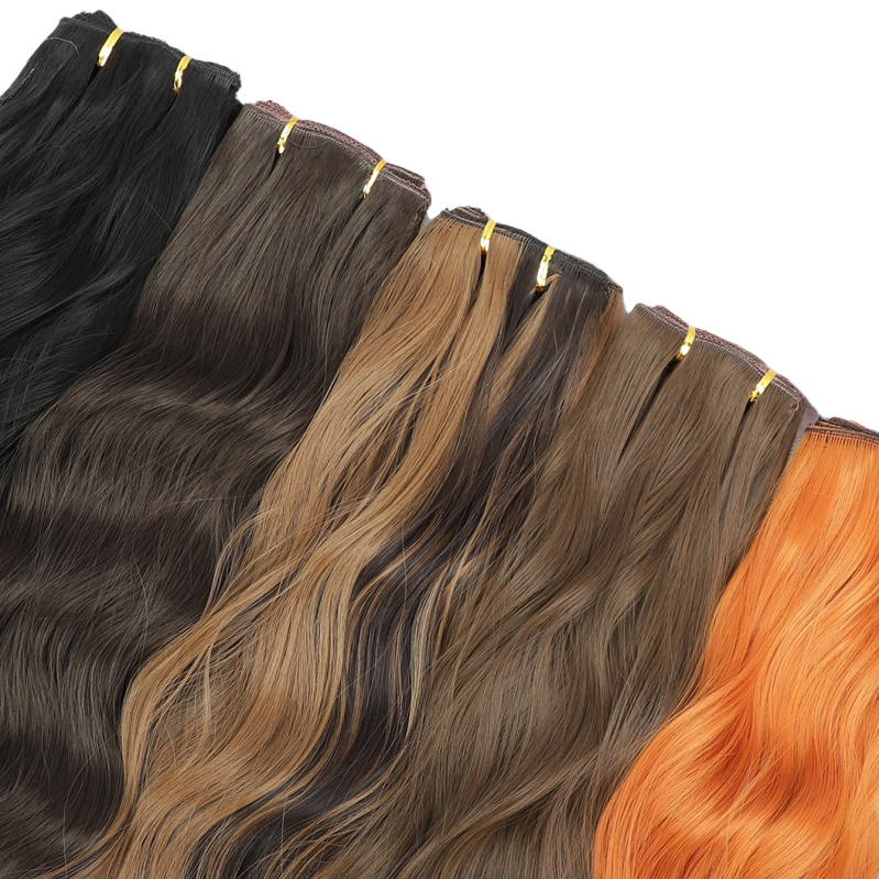 Perucă – păr sintetic lung, bucle, volum, model 5422, fibre rezistente la temperatură, nu se poate perma sau vopsi