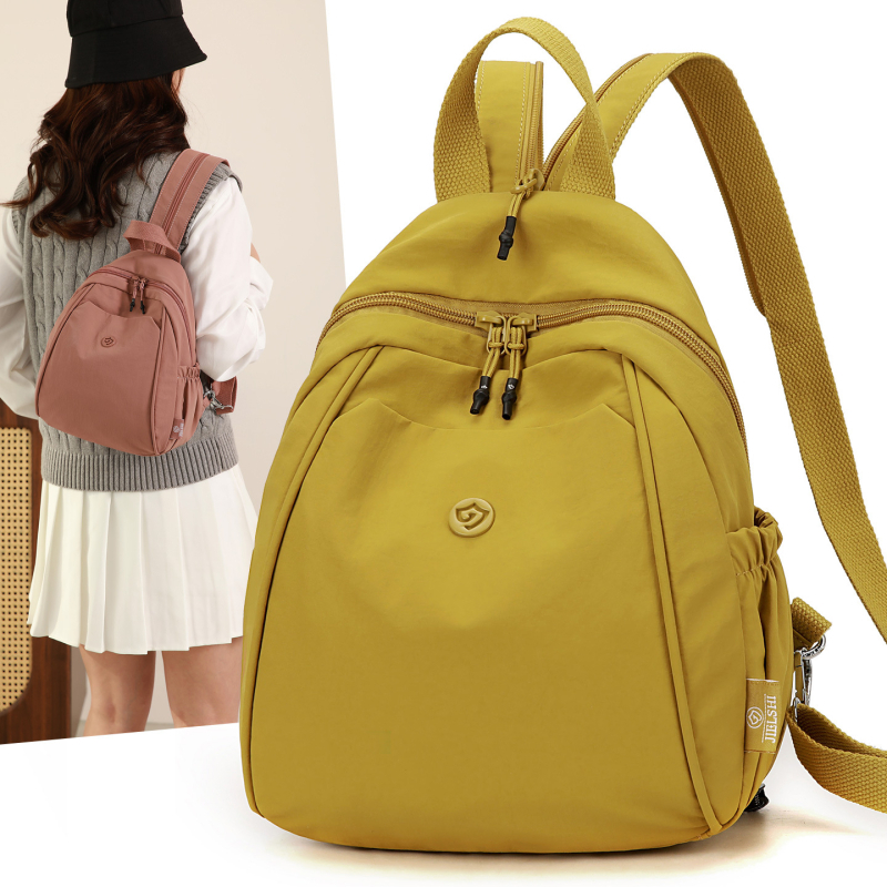 Rucsac Jelans pentru călătorii de relaxare, nailon, toamnă 2025, deschidere cu fermoar, buzunar interior laminat