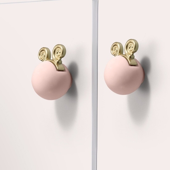 Μοντέλο 2991 — Μοντέρνα μινιμαλιστική καρτούν λαβή επίπλων με μία οπή για ντουλάπες, ντουλάπια και συρτάρια