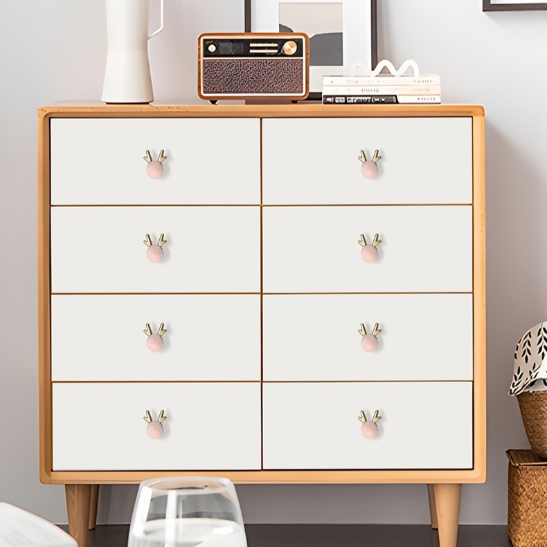 Μοντέλο 2991 — Μοντέρνα μινιμαλιστική καρτούν λαβή επίπλων με μία οπή για ντουλάπες, ντουλάπια και συρτάρια