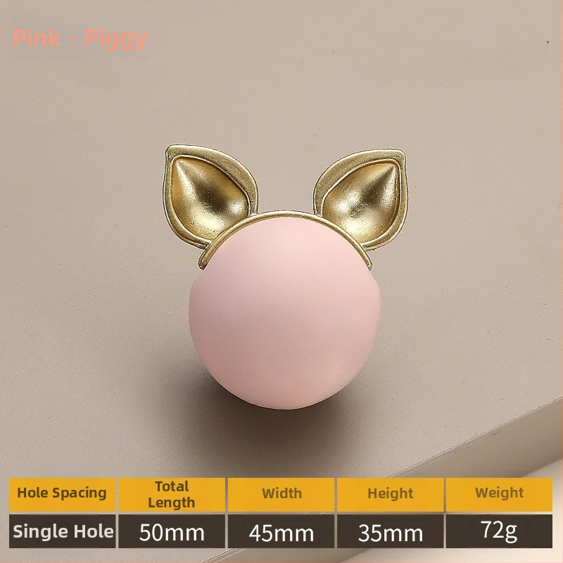 Μοντέλο 2991 — Μοντέρνα μινιμαλιστική καρτούν λαβή επίπλων με μία οπή για ντουλάπες, ντουλάπια και συρτάρια