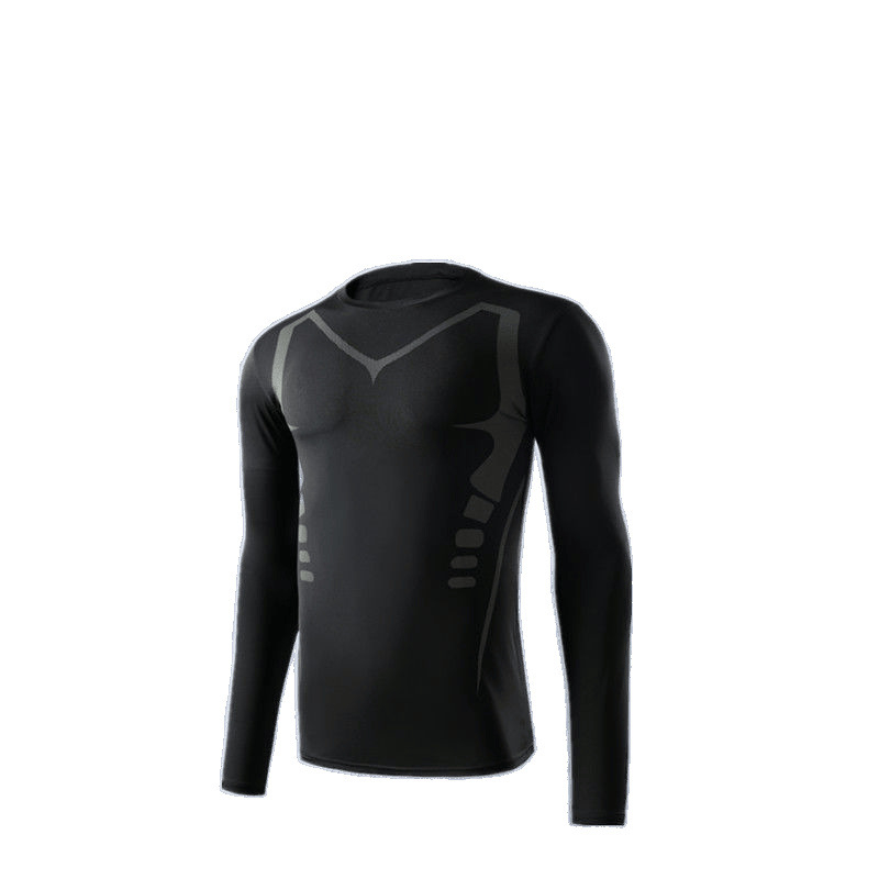 Ανδρικό σετ βάσης για τρέξιμο που στεγνώνει γρήγορα — κολάν υψηλής ελαστικότητας με απορρόφηση ιδρώτα, ύφασμα πολυεστέρα/βινυλόνη 91–95%