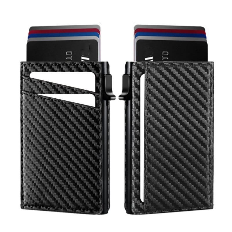 Držač kartica s RFID zaštitom, PU materijal, Unisex, QUXIS, PU podstava