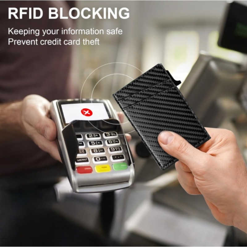 Držač kartica s RFID zaštitom, PU materijal, Unisex, QUXIS, PU podstava
