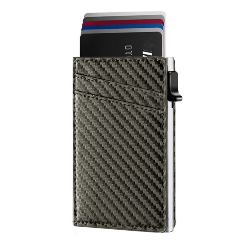 Držač kartica s RFID zaštitom, PU materijal, Unisex, QUXIS, PU podstava