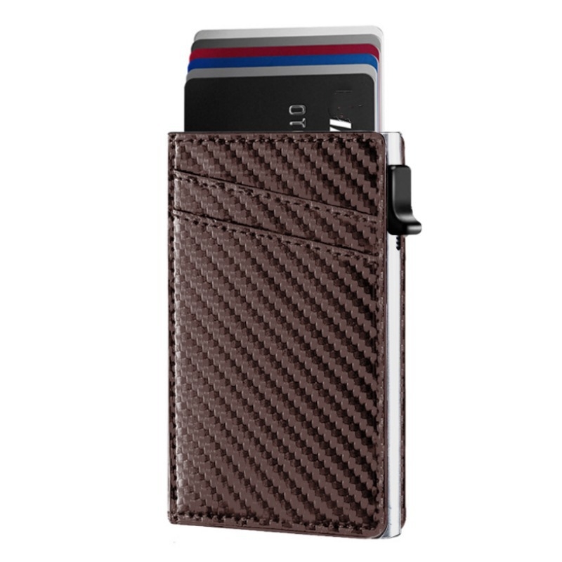 Držač kartica s RFID zaštitom, PU materijal, Unisex, QUXIS, PU podstava