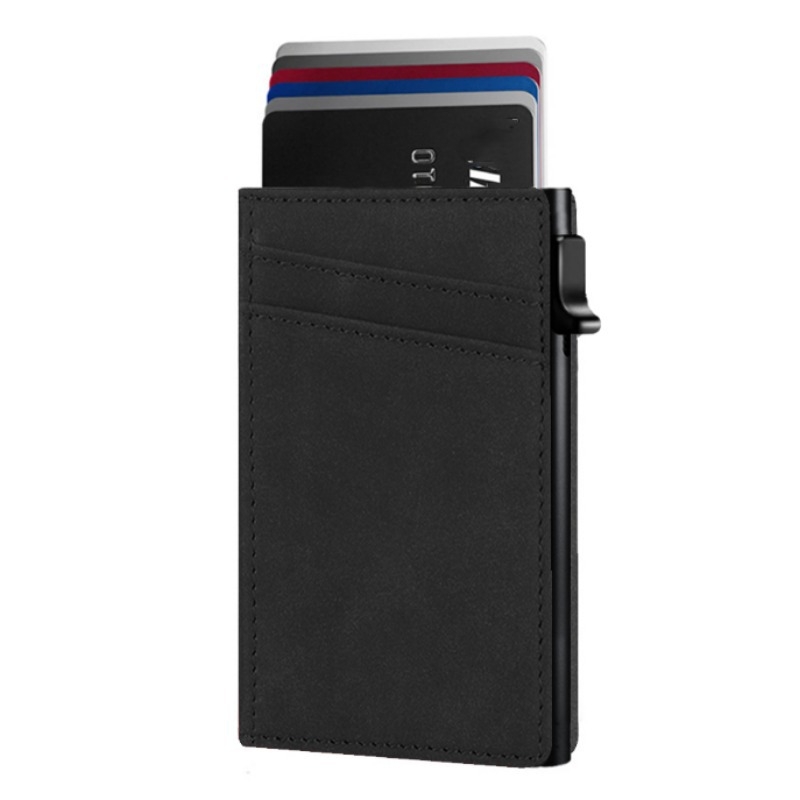Držač kartica s RFID zaštitom, PU materijal, Unisex, QUXIS, PU podstava