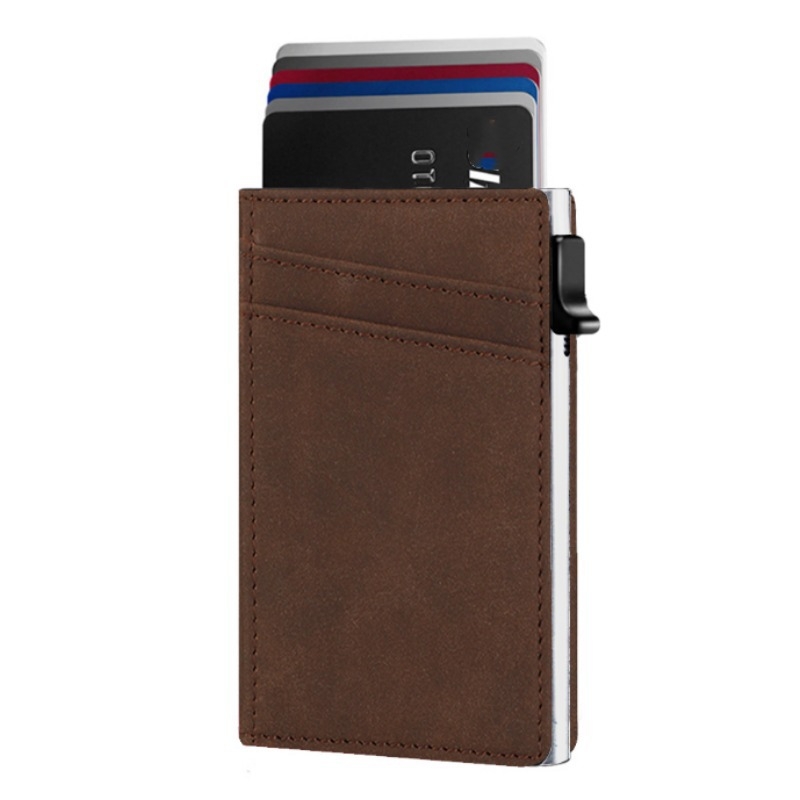 Držač kartica s RFID zaštitom, PU materijal, Unisex, QUXIS, PU podstava