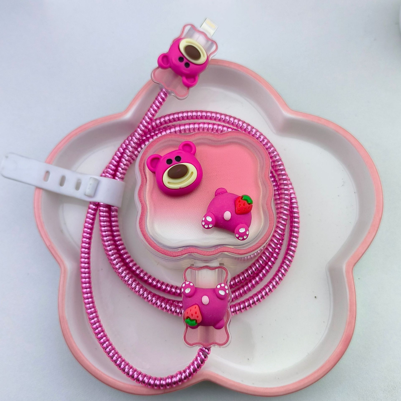 Saji TPU védőtok Apple 20W UK töltőhöz – ütésálló, testre szabható, permetezett felület – Modellok: 26526488348, 26537876955, 5432516367