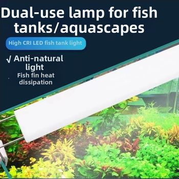 LED φωτιστικό ενυδρείου με πλήρες φάσμα και δυνατότητα αλλαγής χρώματος, κλιπ για στήριξη σε ενυδρείο