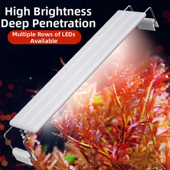 LED φωτιστικό ενυδρείου με πλήρες φάσμα και δυνατότητα αλλαγής χρώματος, κλιπ για στήριξη σε ενυδρείο