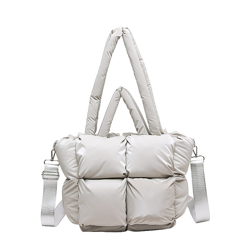 Torba Tote – Urbani minimalistizam, Oxford platno, vodoravni kvadratni oblik, zatvaranje zipom, unutarnja džep s zipom