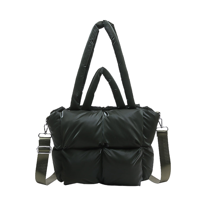 Torba Tote – Urbani minimalistizam, Oxford platno, vodoravni kvadratni oblik, zatvaranje zipom, unutarnja džep s zipom