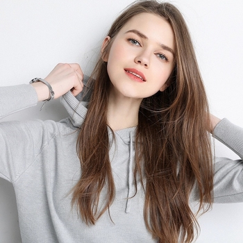 Ζακέτα-φούτερ με κουκούλα από μαλλί και κασμίρ, χαλαρή γραμμή, 70-80% μαλλί, κασμίρ κάτω από 30%, 3D μοτίβο, μακριά μανίκια, μήκος 50-65 cm, Φθινόπωρο 2023