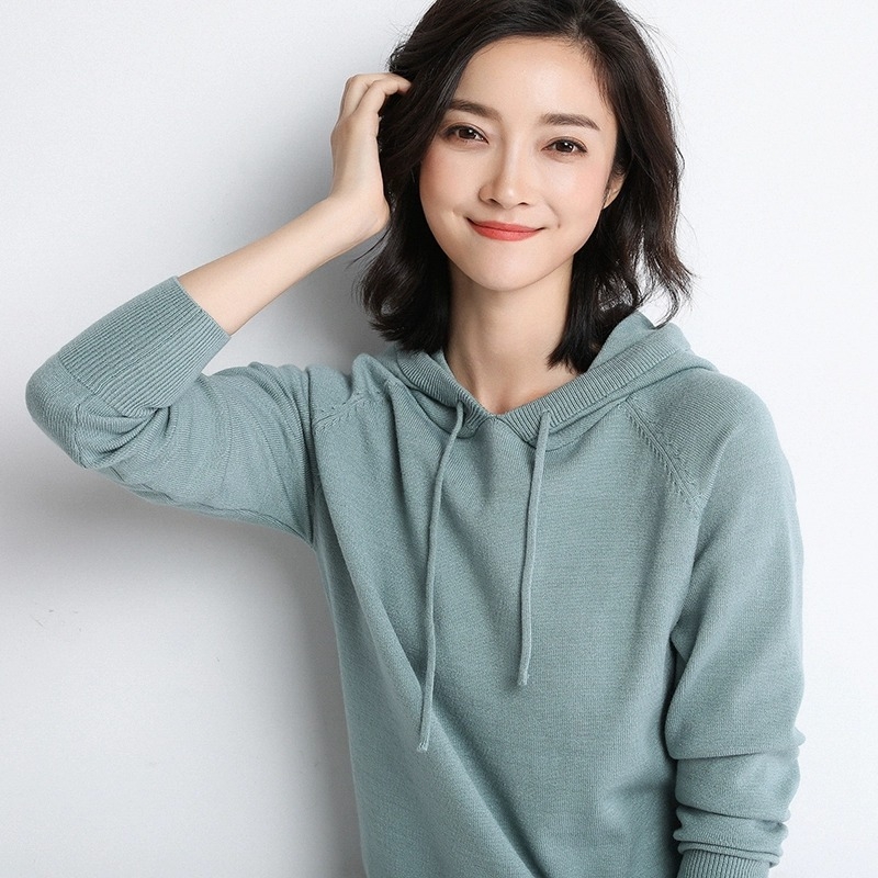 Ζακέτα-φούτερ με κουκούλα από μαλλί και κασμίρ, χαλαρή γραμμή, 70-80% μαλλί, κασμίρ κάτω από 30%, 3D μοτίβο, μακριά μανίκια, μήκος 50-65 cm, Φθινόπωρο 2023