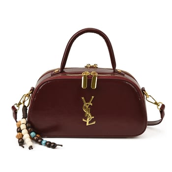 Geantă în formă de pernă – material PU, închidere cu fermoar, buzunar interior cu fermoar, curea cu o singură curea