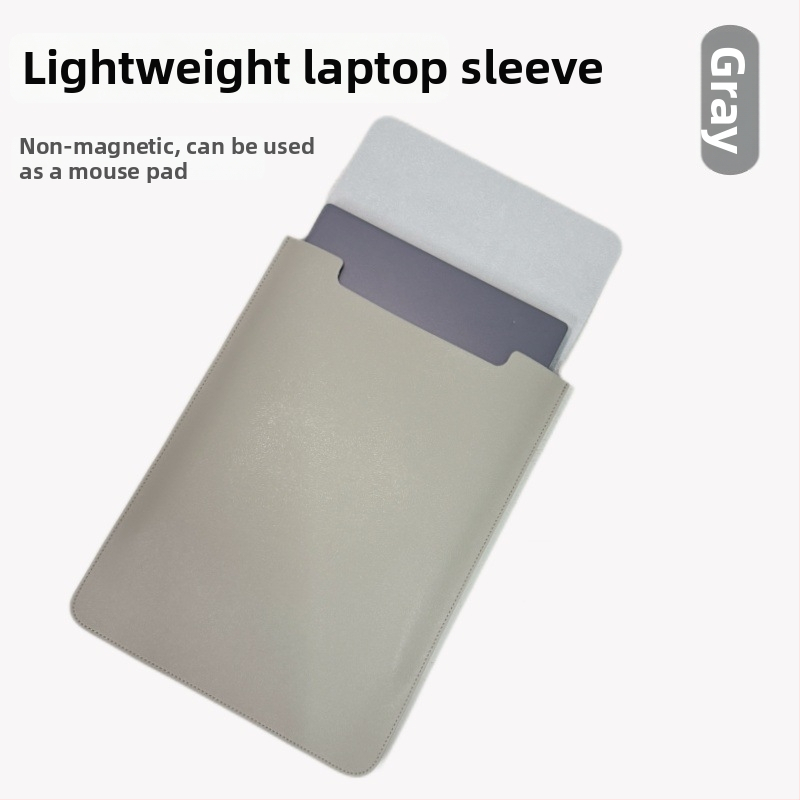 Geantă pentru laptop PU, impermeabilă și rezistentă la uzură, căptușeală din poliester, stil urban minimalist, lansare primăvara 2025