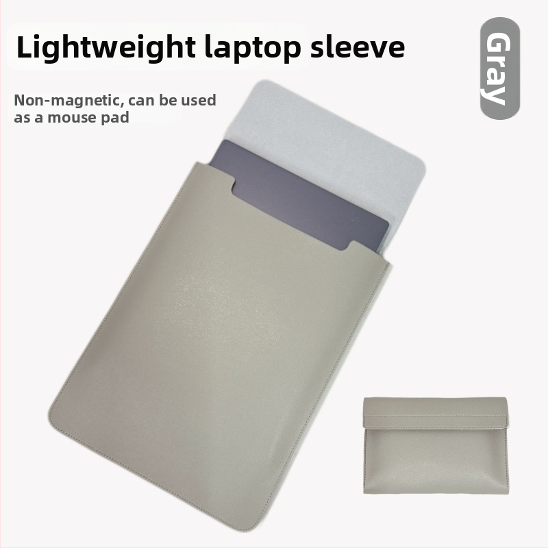 Geantă pentru laptop PU, impermeabilă și rezistentă la uzură, căptușeală din poliester, stil urban minimalist, lansare primăvara 2025