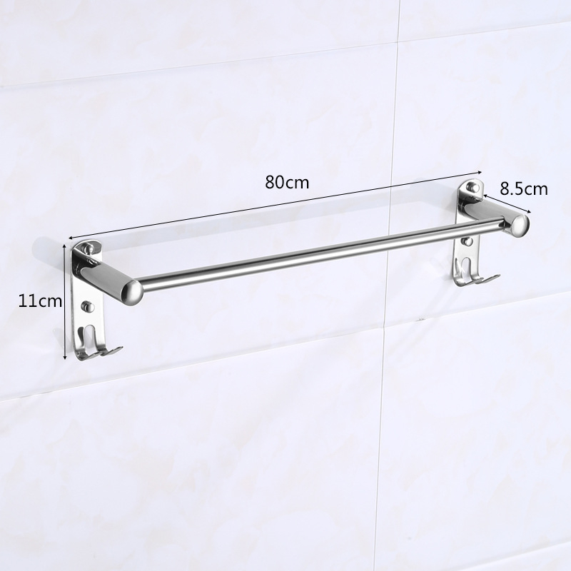 Rozsdamentes acél törölközőrúddal finom polírozással, 50 kg teherbírás, Tiantu, egyetlen réteg, új kínai stílus