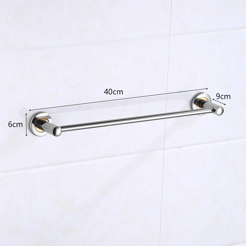 Rozsdamentes acél törölközőrúddal finom polírozással, 50 kg teherbírás, Tiantu, egyetlen réteg, új kínai stílus