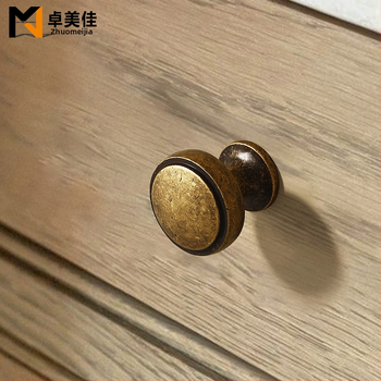 Λαβή πόρτας ντουλάπας από κράμμα ψευδαργύρου, βορειοευρωπαϊκό στυλ, γυαλισμένη και ηλεκτροπλατιωμένη