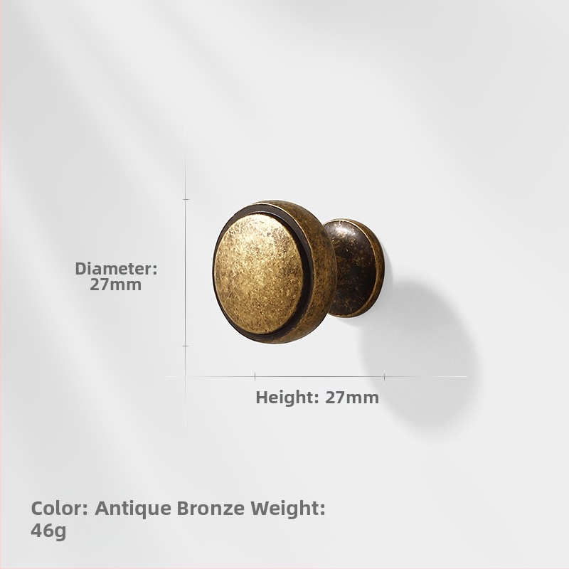 Λαβή πόρτας ντουλάπας από κράμμα ψευδαργύρου, βορειοευρωπαϊκό στυλ, γυαλισμένη και ηλεκτροπλατιωμένη