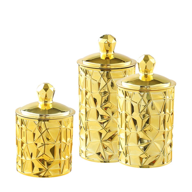 Прозрачен пластмасов съд за съхранение на зърнени култури с капак, кръгъл, обем 301–500 ml