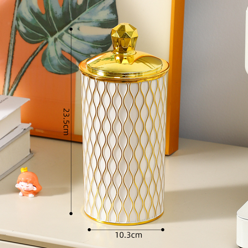 Прозрачен пластмасов съд за съхранение на зърнени култури с капак, кръгъл, обем 301–500 ml